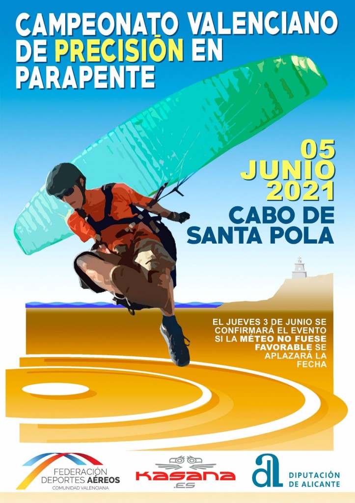 Campeonato Valenciano de precisión en Parapente 2021