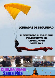 Jornadas de seguridad y Paracaidas