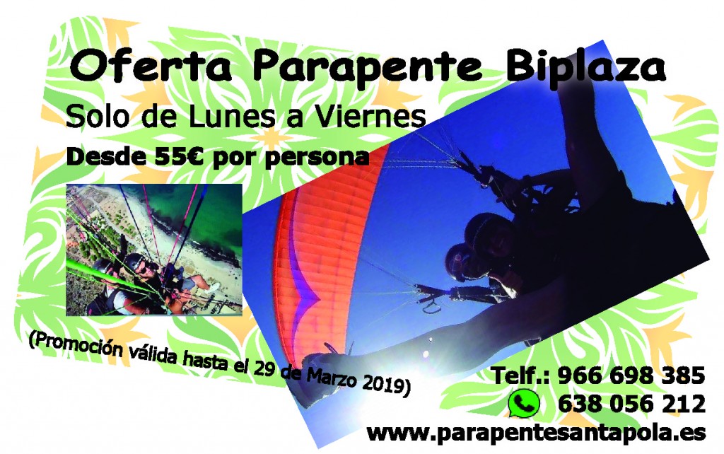 Parapente Biplaza Oferta